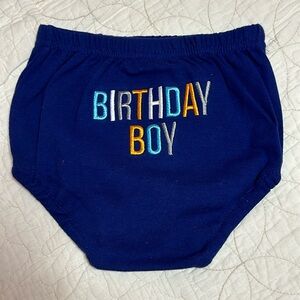 NWOT Birthday Boy bottom - 12 months